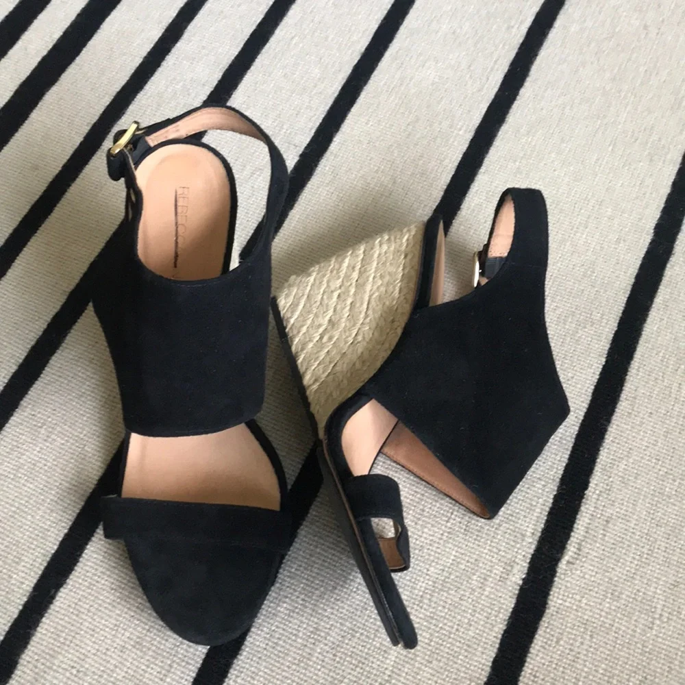 Rebecca Minkoff Espadrille Wedge Sandals - Picture 3 of 8